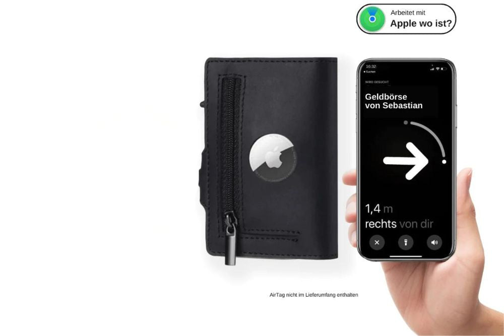 smart wallet airtag finden funktion