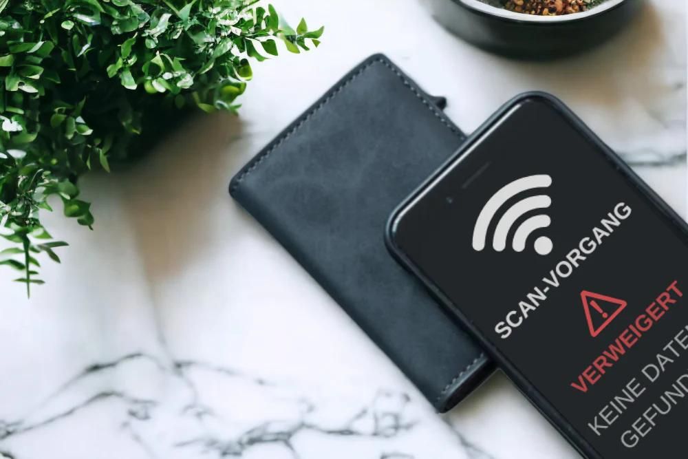 smart wallet rfid schutz