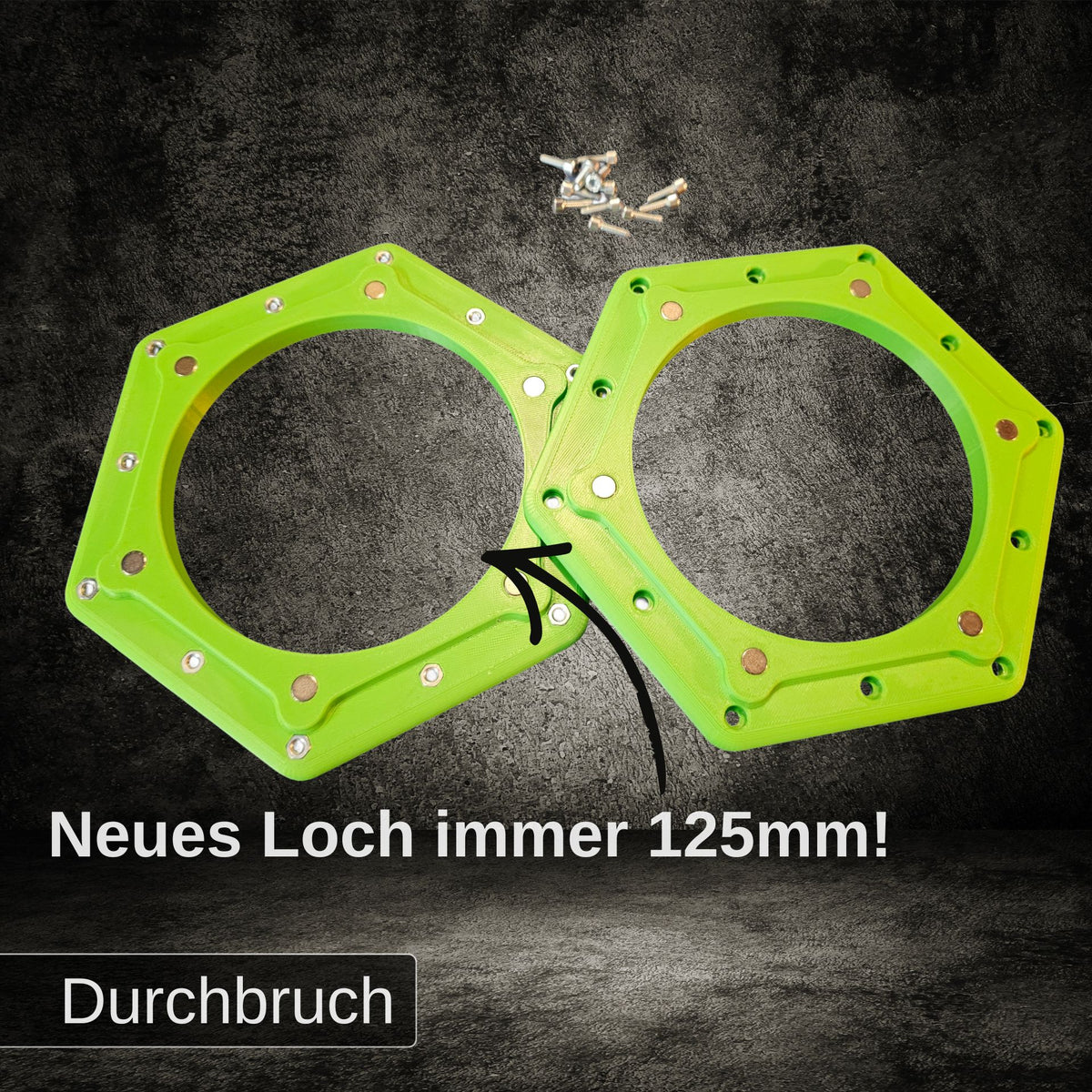 NEU! Modulare Wanddurchführung für Growzelte