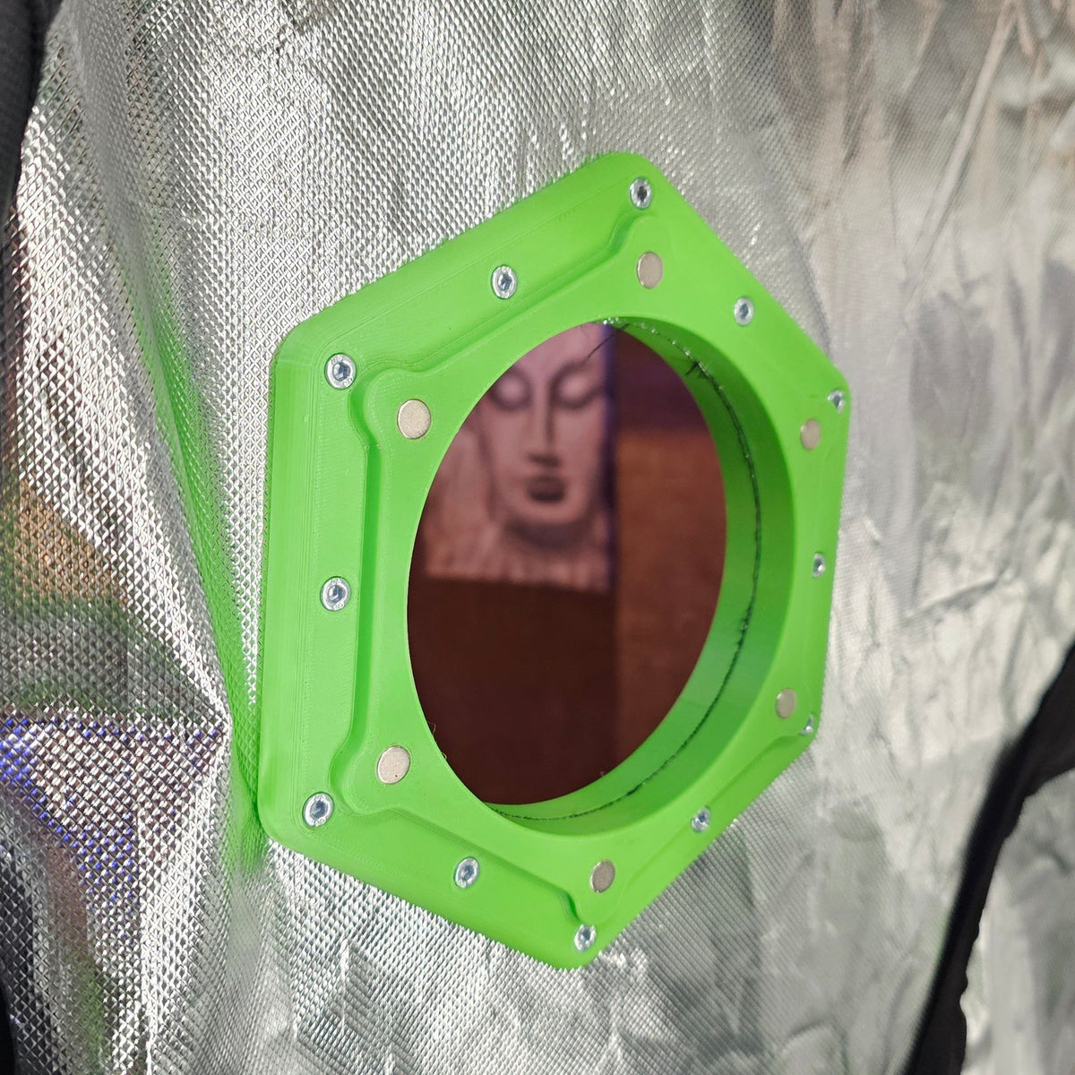 NEU! Modulare Wanddurchführung für Growzelte