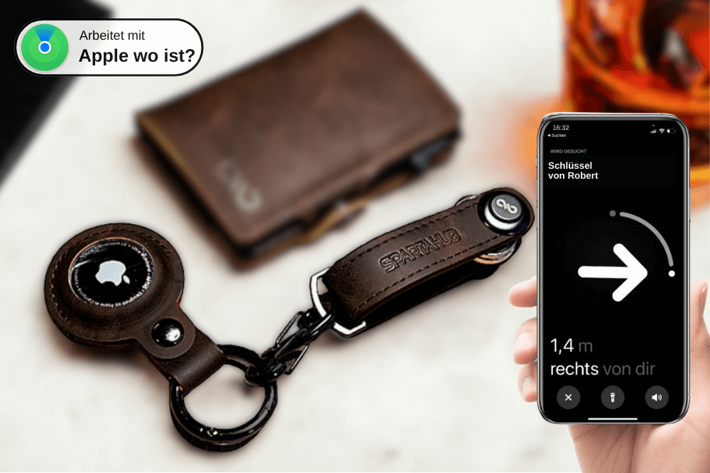 Key-Organizer - Schlüsselanhänger Smart Wallet – Spartahub
