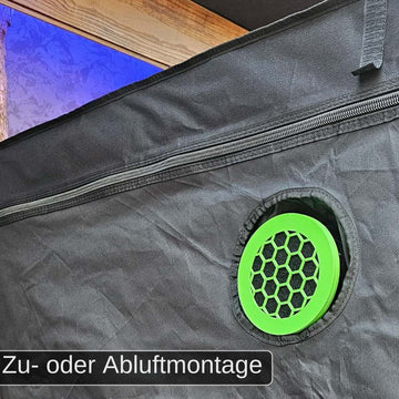 abluft grow zelt Frischluft/Abluft Filter Flansch Growbox Growzelt – Spartahub